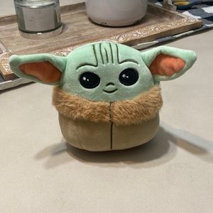 NWOT Baby Yoda squishmallow